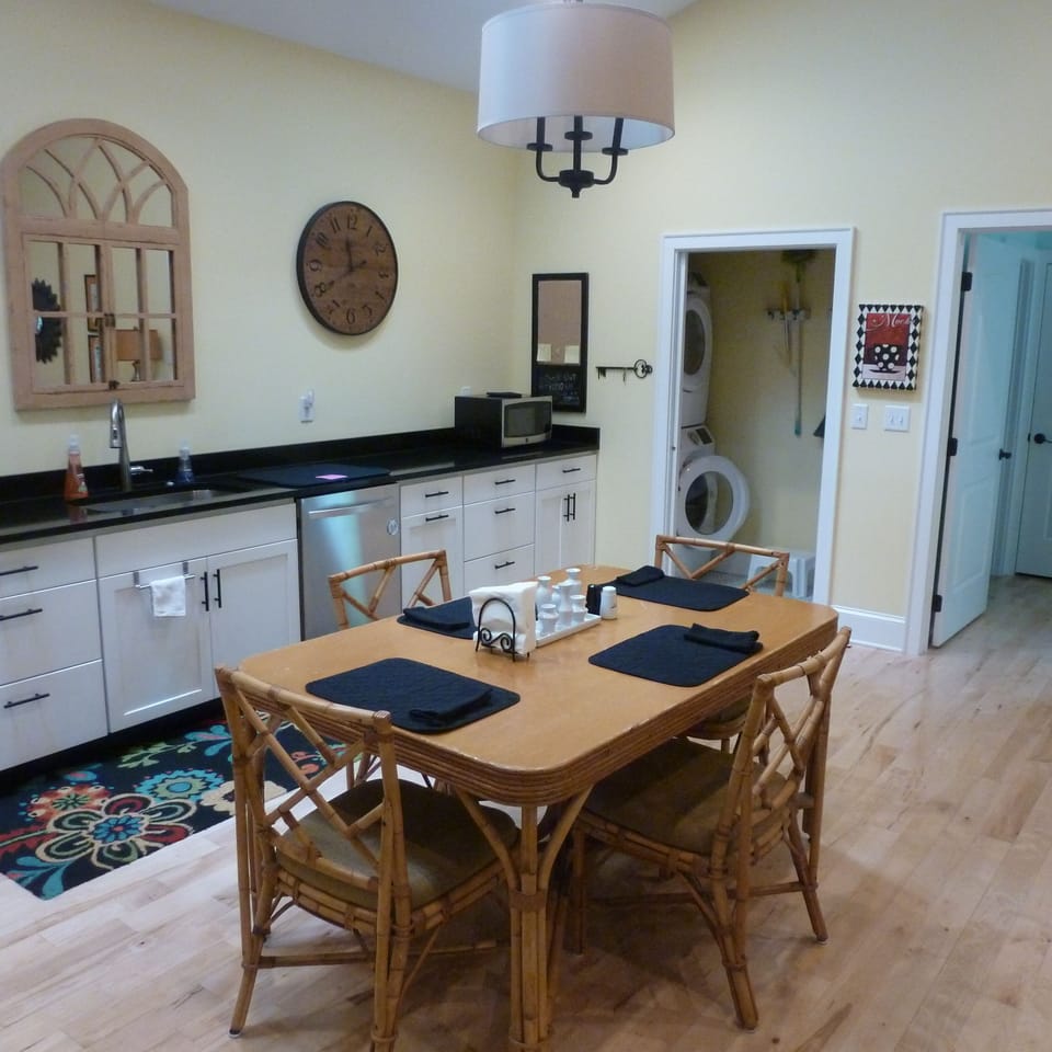 kitchen and laundry