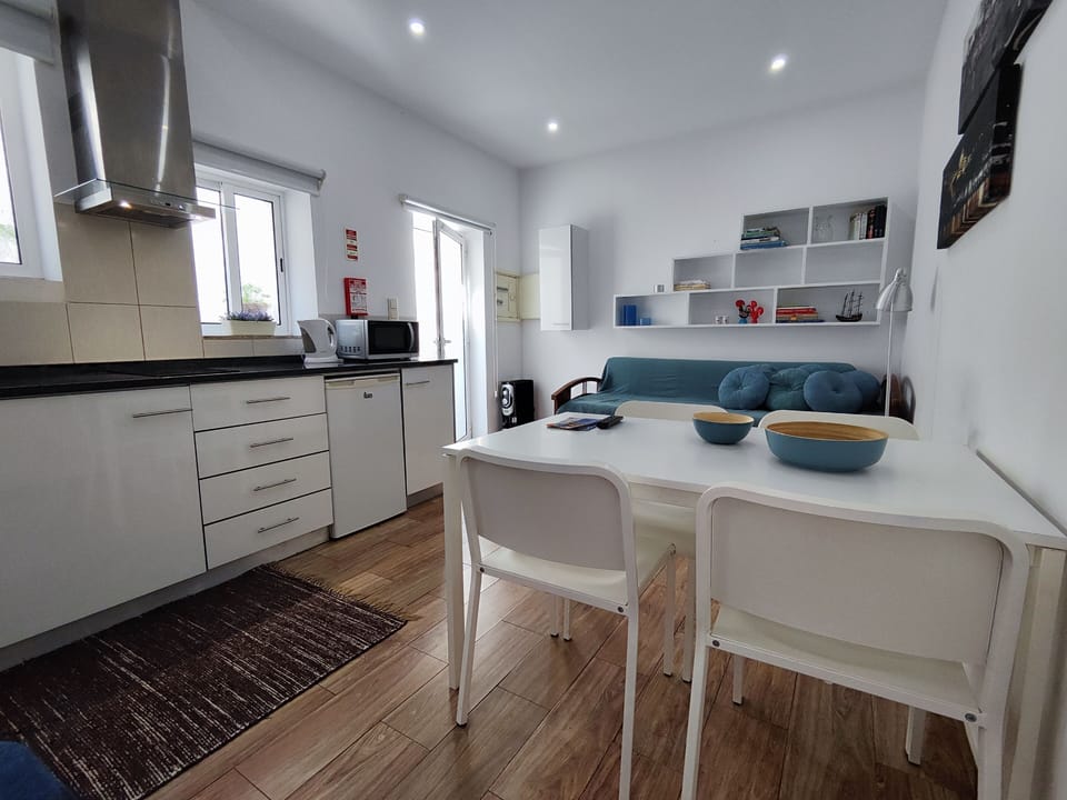Living Room and Kitchen.