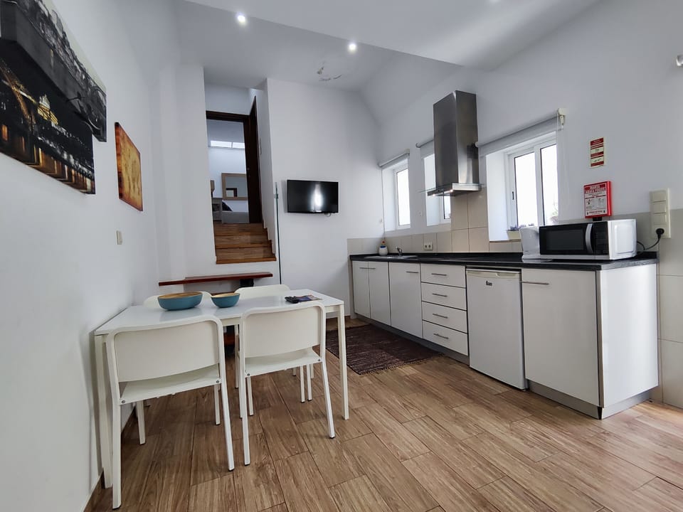 Living Room and Kitchen.