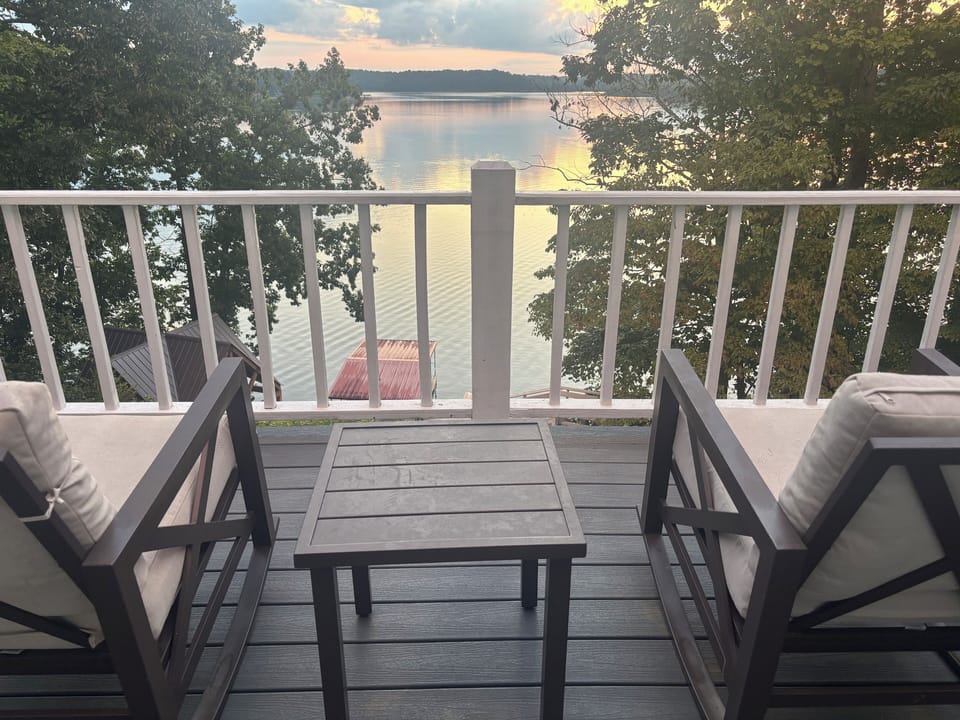 Lake views from the main deck
