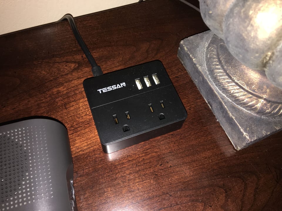 USB and Power Chargers in each bedroom