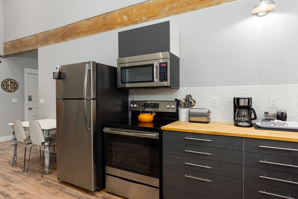 Open, flowing floor plan