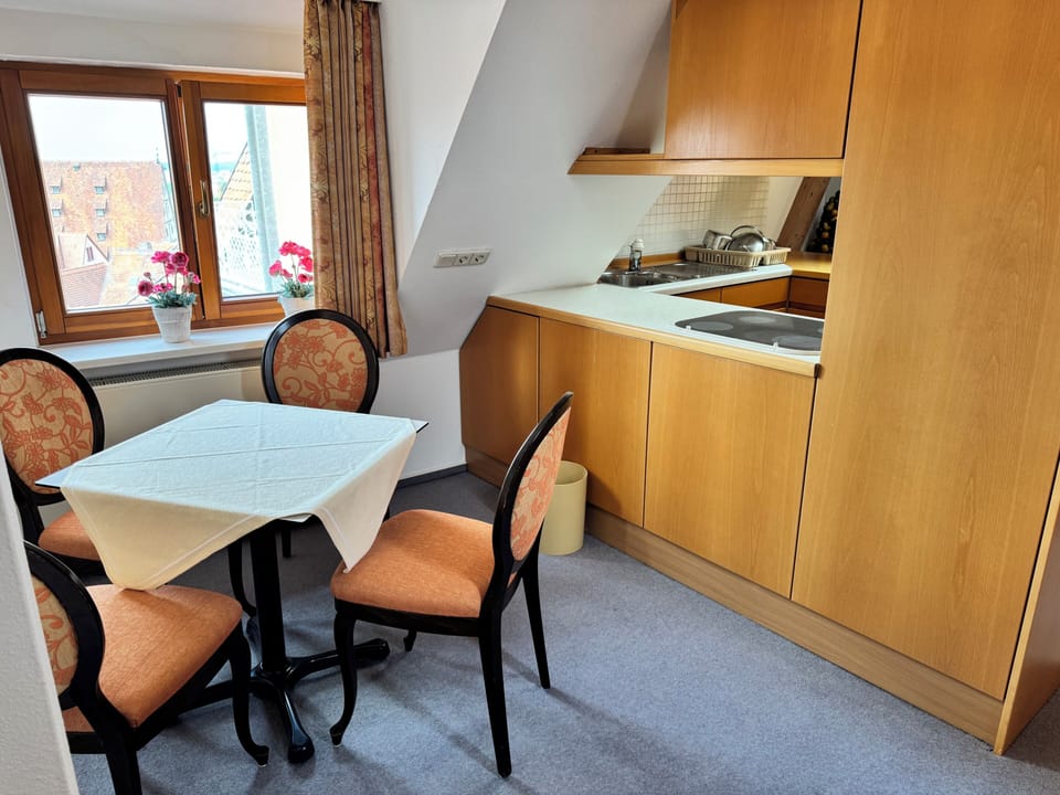 Family Apartment, City View | Private kitchen