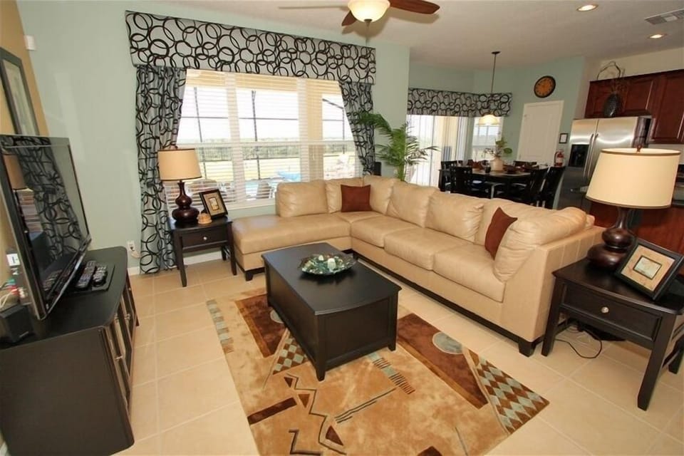 Family Room c/w 50" TV & Home Entertainment System