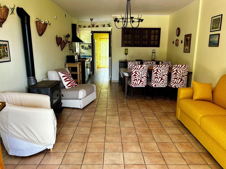 Superior Apartment, Multiple Beds, Partial Lake View | Living area | Flat-screen TV