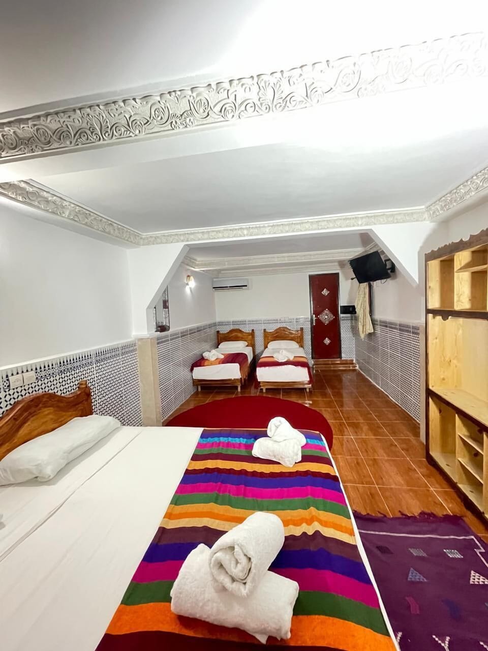 Economy Quadruple Room | Egyptian cotton sheets, premium bedding, down comforters