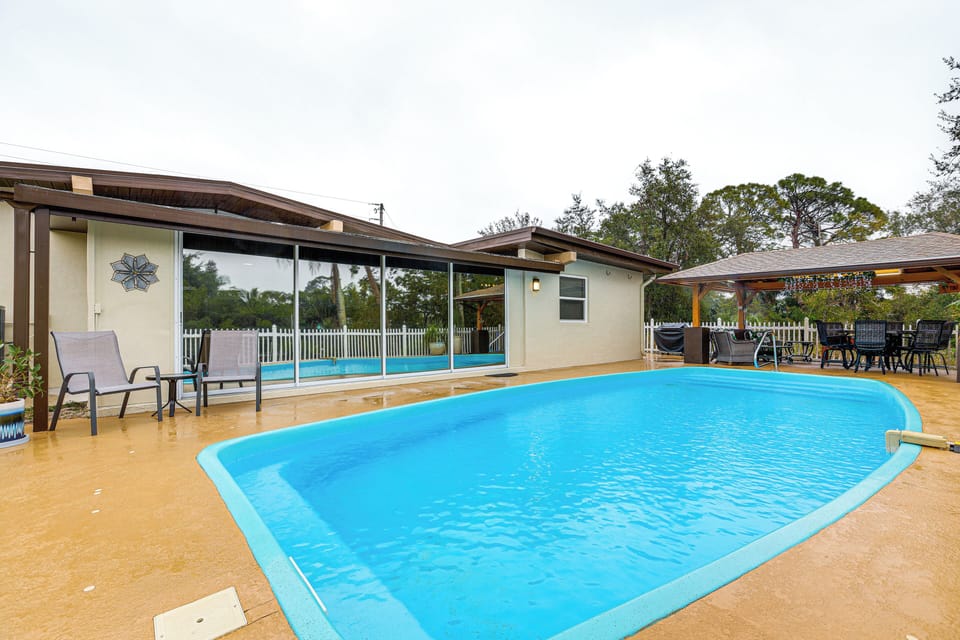 Private Pool | Covered Patio | Outdoor Dining | Gas Grill