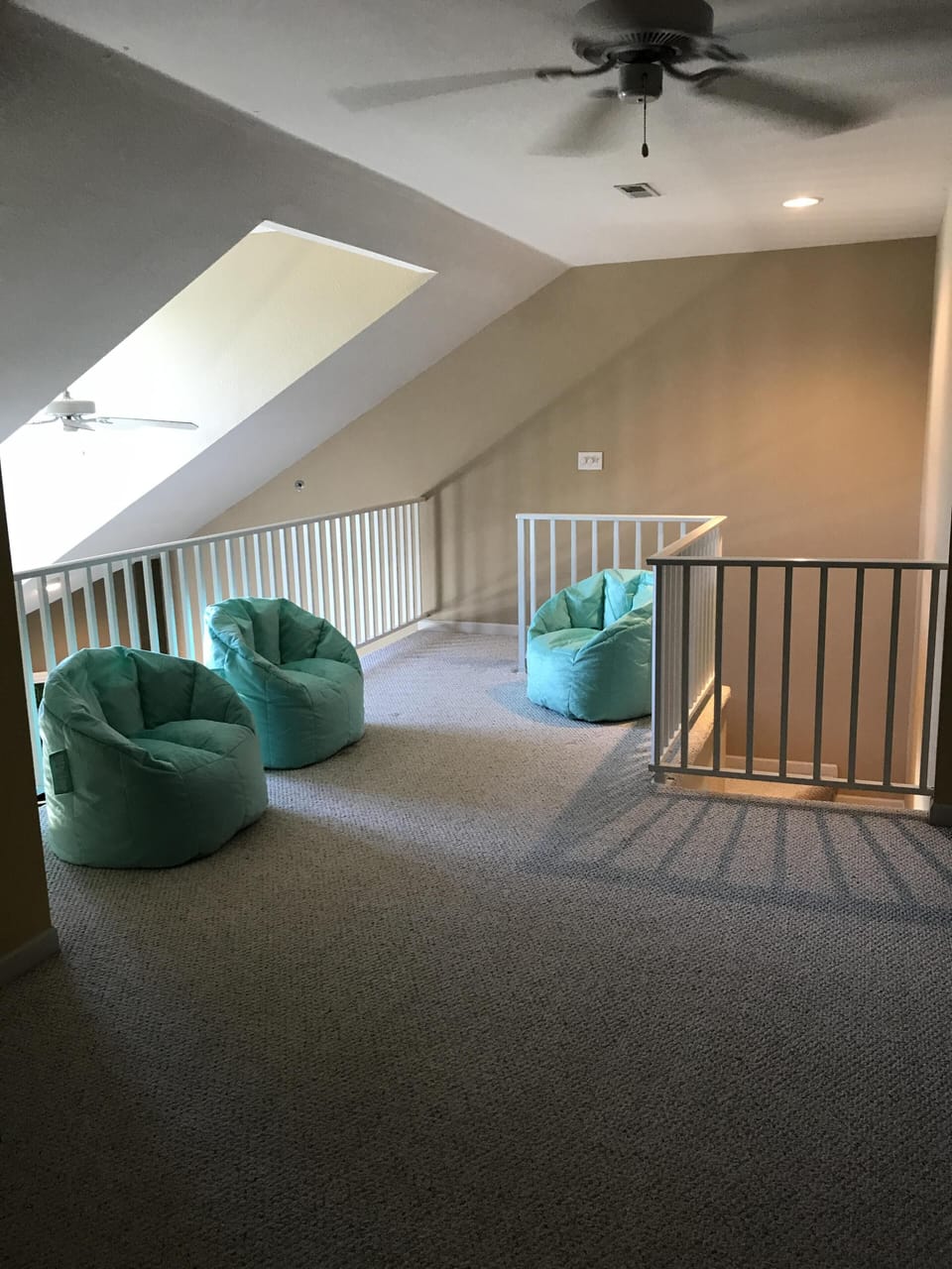 Loft sitting area
