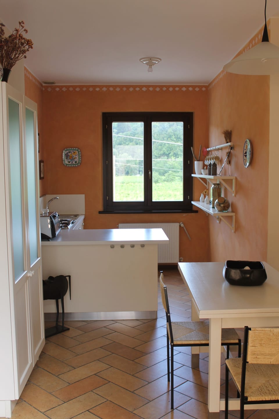 Comfort Apartment, 2 Bedrooms, Balcony | Private kitchen | Mini-fridge, espresso maker, coffee/tea maker, electric kettle