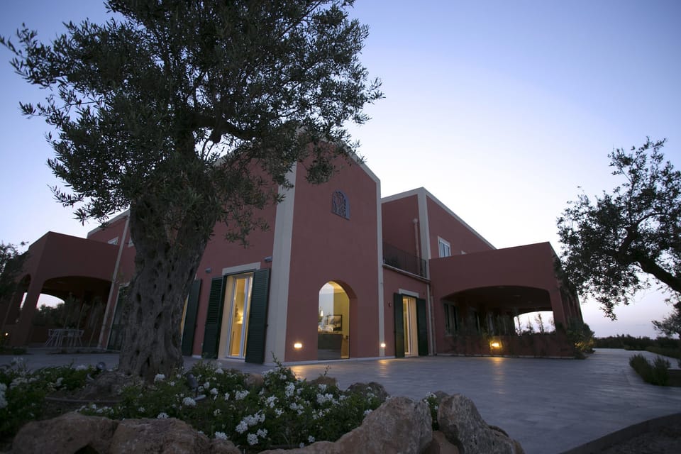 Front of property - evening/night