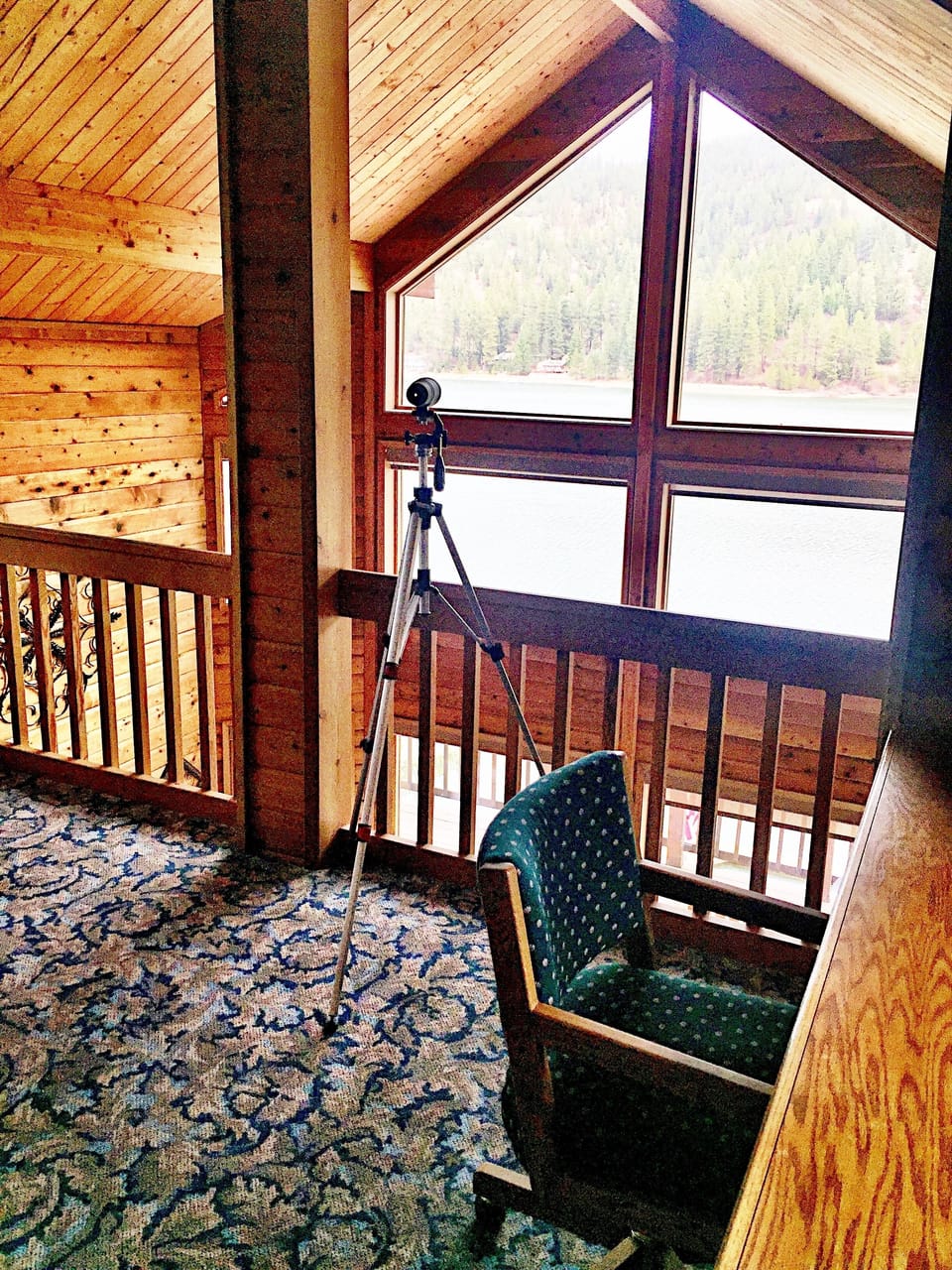 Feel free to use our telescope for star gazing.  