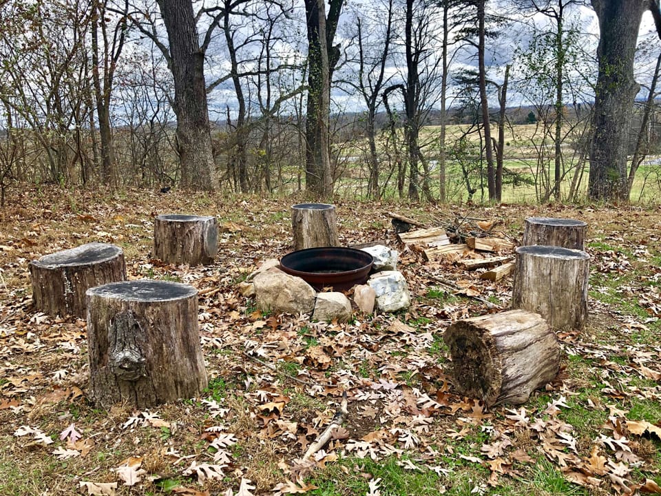 Secluded Fire ring