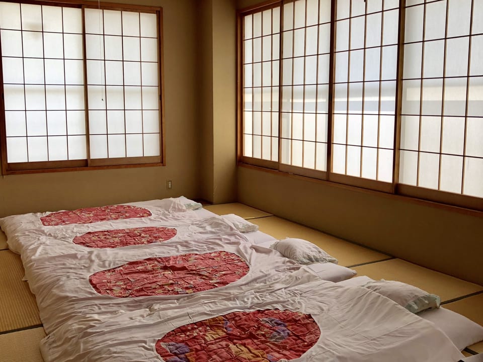 Japanese Style Quadruple Room with Shared Bathroom | Free WiFi