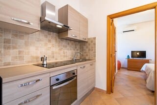 Apartment | Private kitchen | Espresso maker, mini-fridge