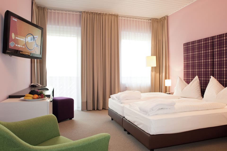 Comfort Double Room | Premium bedding, in-room safe, desk, rollaway beds