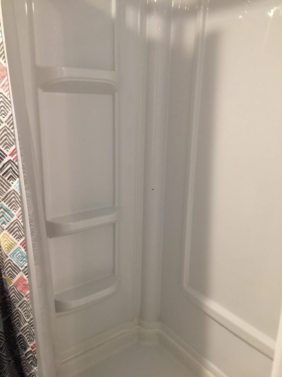 Downstairs shower