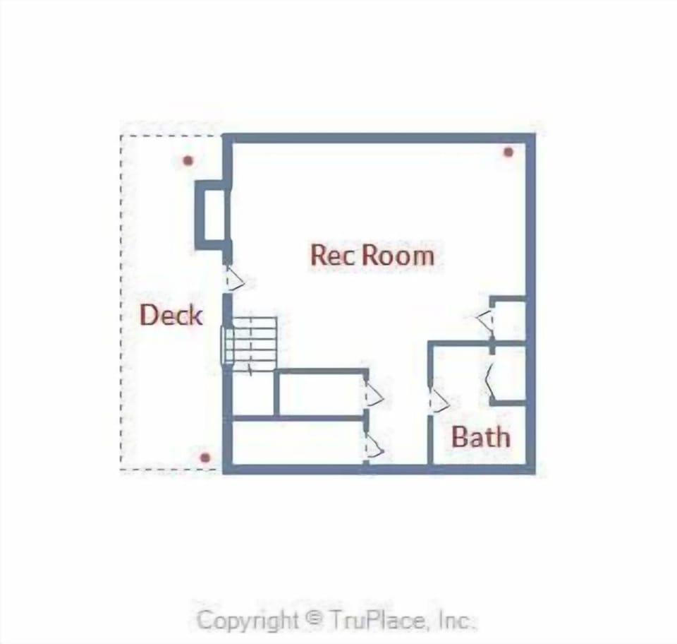 Lower Level Floor Plan 