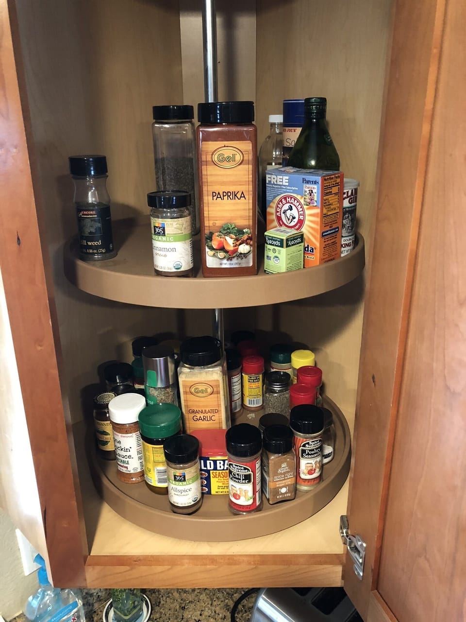 Plenty of spices to cook with will be available.