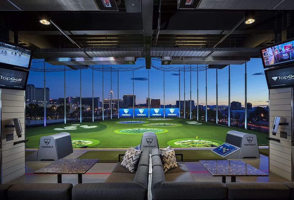 Top Golf just  6 miles away