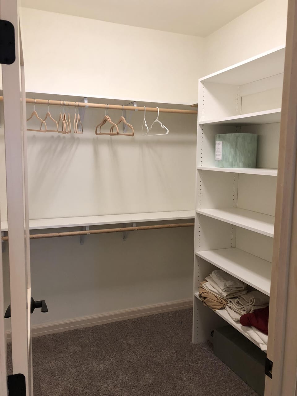 Master closet - plenty of space.