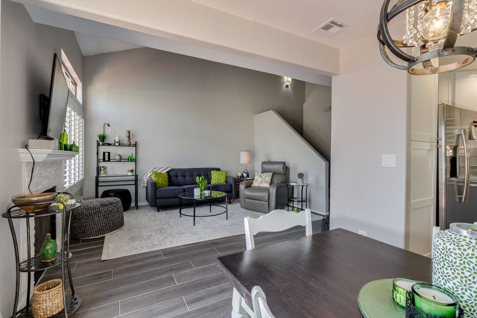 View of Living Room from Dining Room