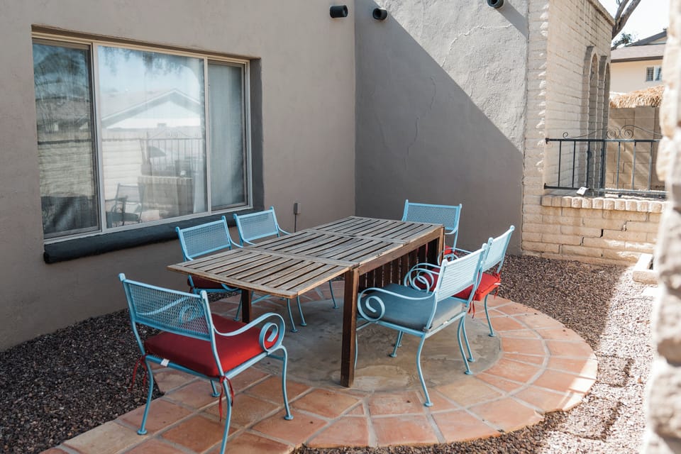 front patio lunch spot