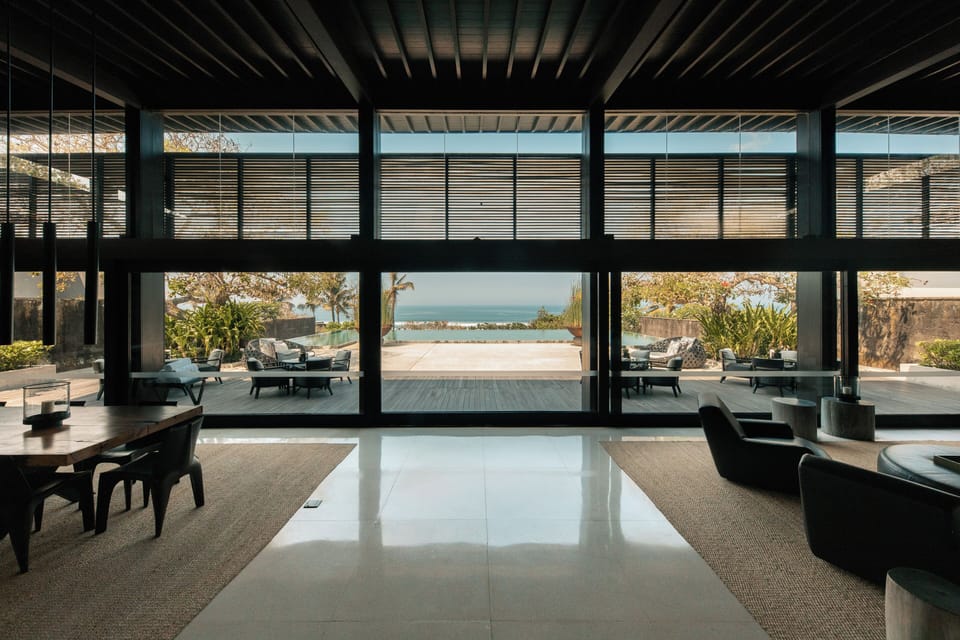Soori Estate | Living area | 42-inch LCD TV with cable channels, TV, DVD player