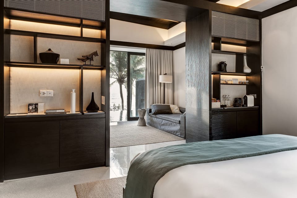 Ocean Pool villa | Premium bedding, minibar, in-room safe, blackout drapes