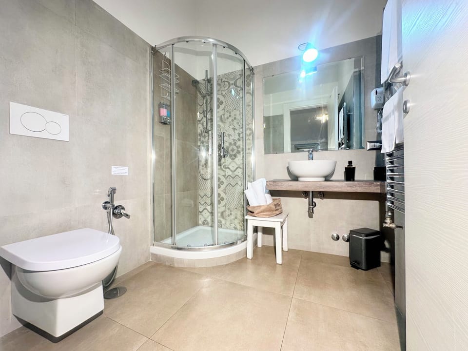 Double Room, Balcony | Egyptian cotton sheets, premium bedding, down comforters