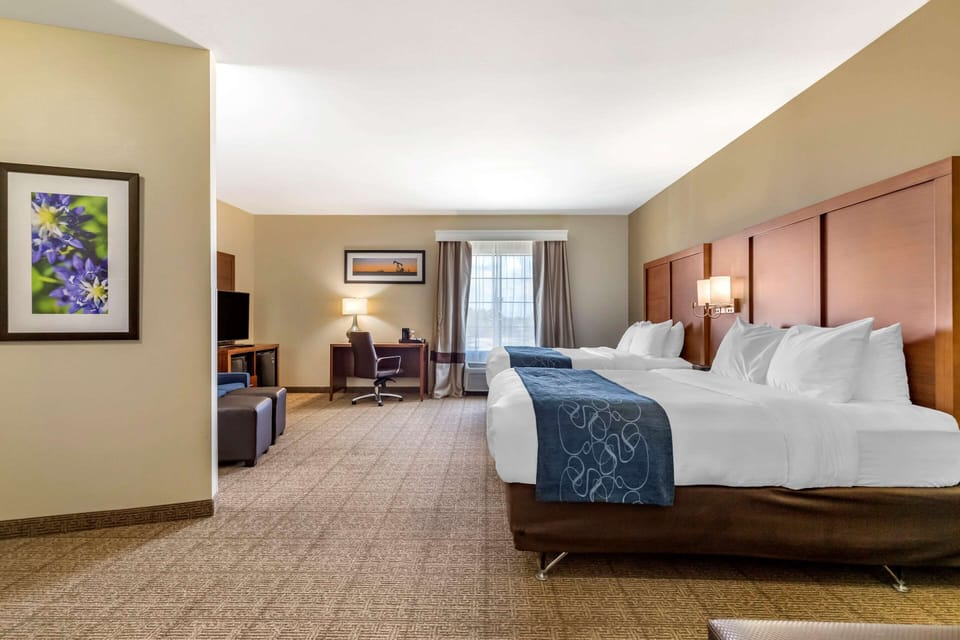 Premium bedding, desk, iron/ironing board, free WiFi
