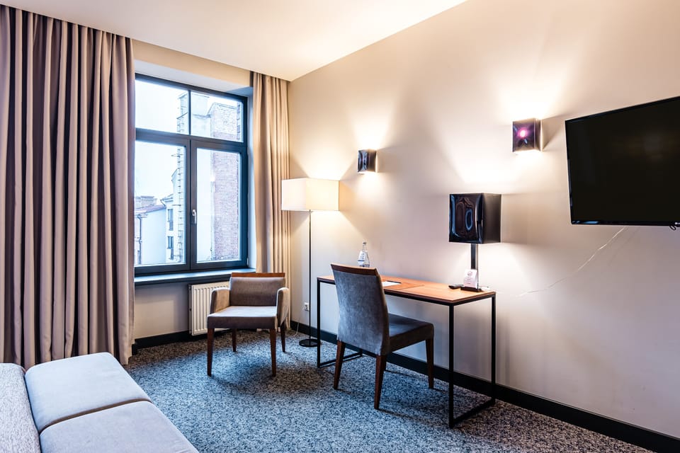 Standard Double Room | Pillowtop beds, minibar, in-room safe, desk