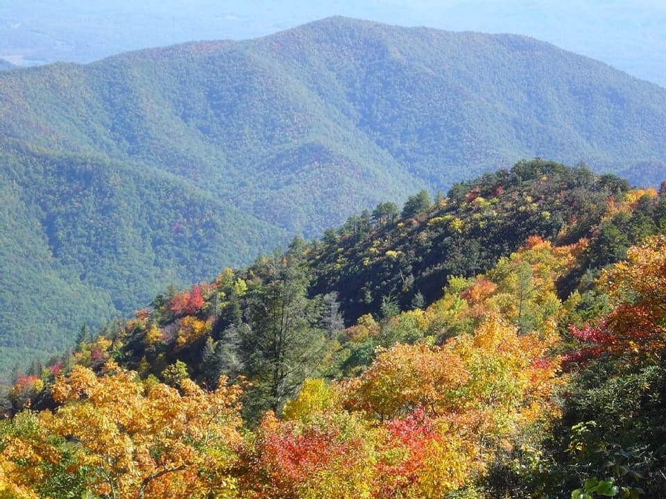 we are just off the BRP with views  like this