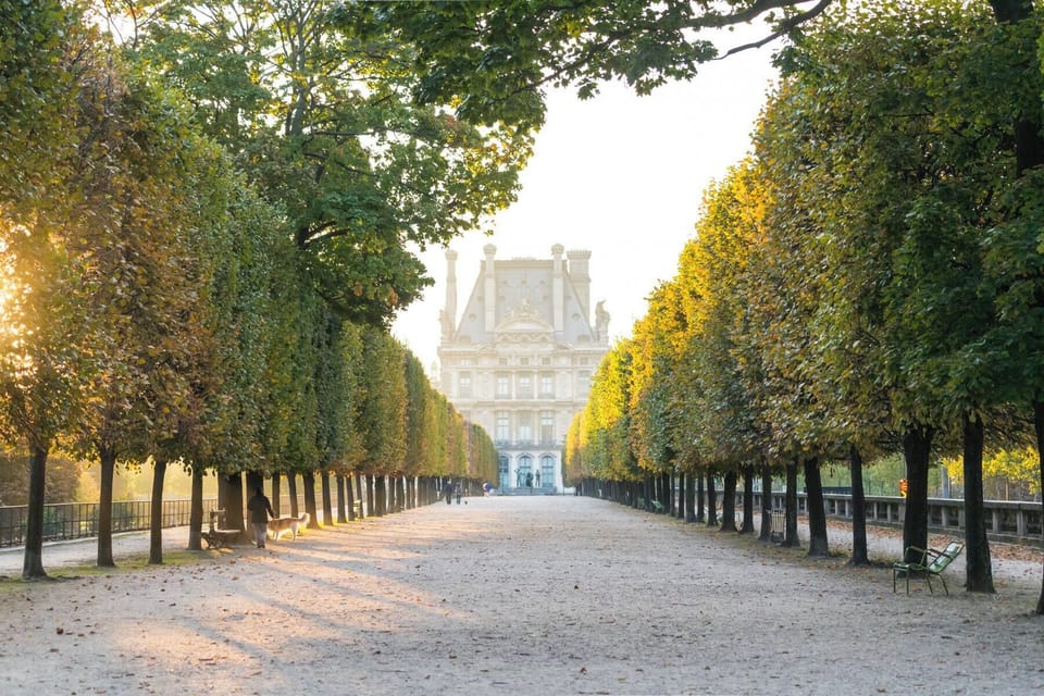 Walking distance to the Tuileries Garden