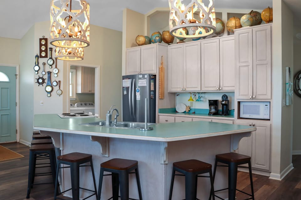 Kitchen and Laundry Room