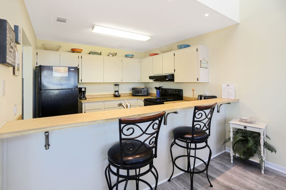 Kitchen with Bar Seating