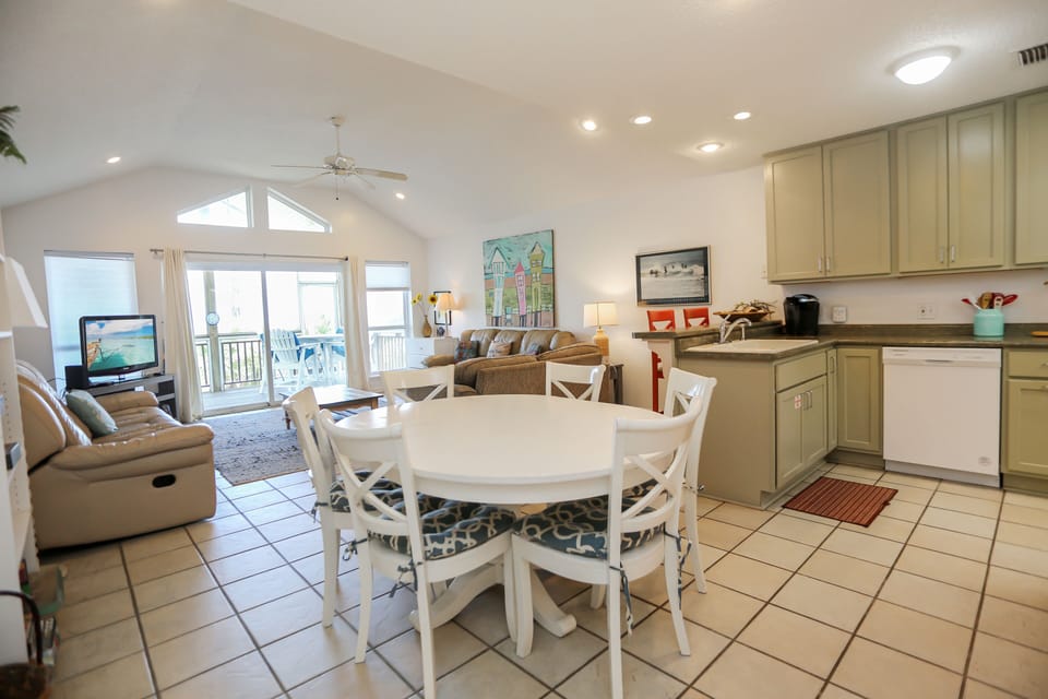 Dining Area & Living Room