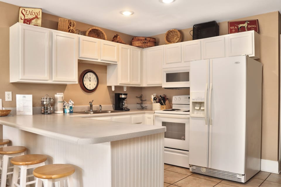 Kitchen with Bar Seating