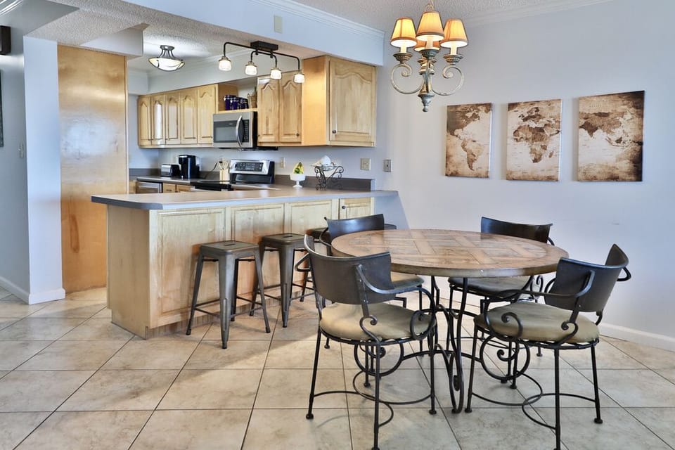 Dining table.