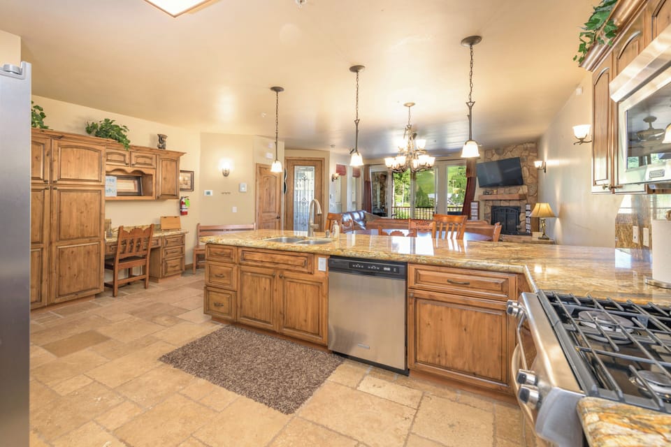 KItchen looking to dining area & Living room