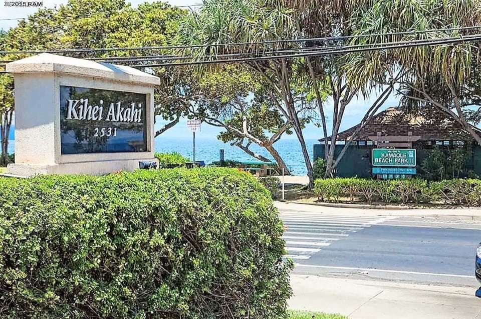 Across the street of the resort - Kamaole Beach II