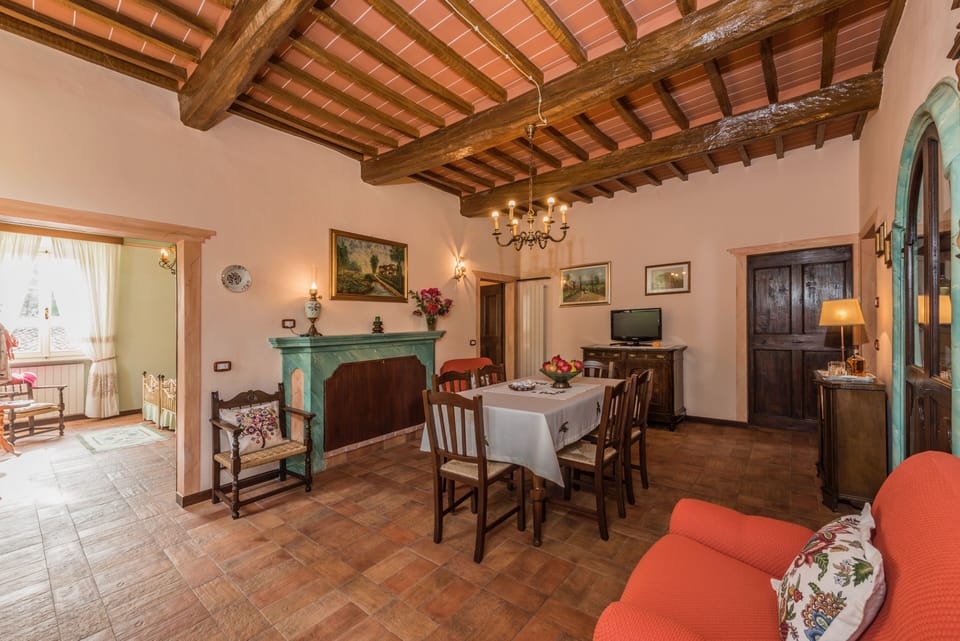 Grand Apartment | Living area | LED TV, foosball, table tennis, books