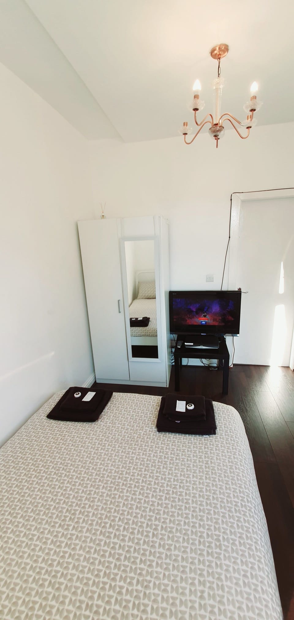 Desk, iron/ironing board, free WiFi, bed sheets