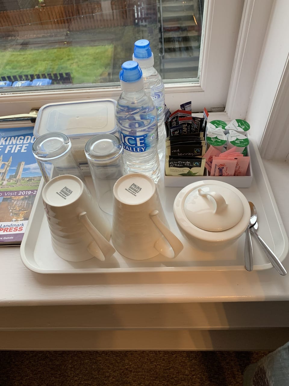 Desk, blackout drapes, iron/ironing board, free WiFi