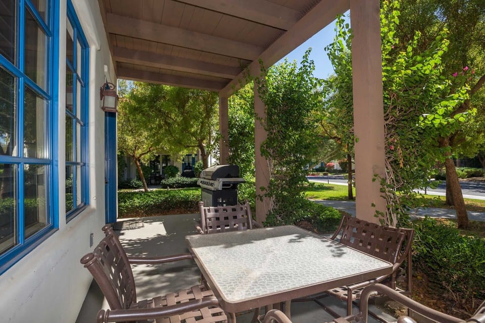 Private Villa Patio off Living Room with Direct Access to Expansive Lawn