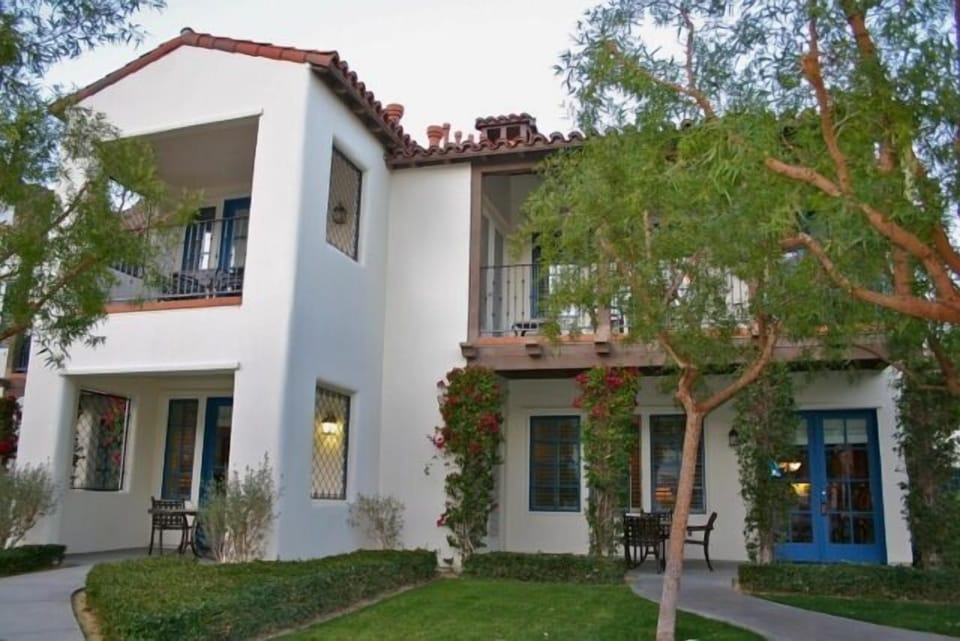 Exterior View - Close Up of Lower Master and Living/Dining Room Patios