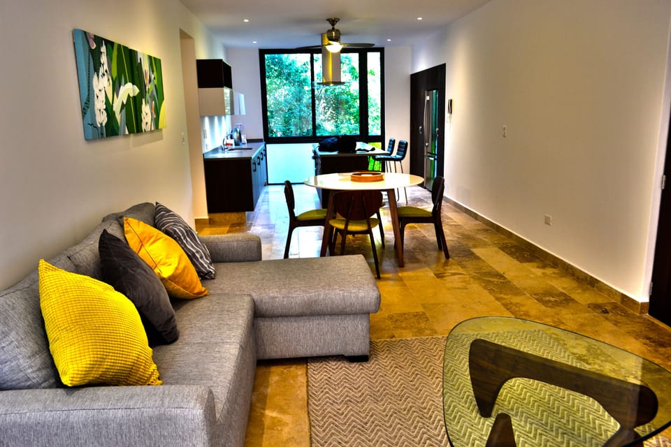 Apartment, 2 Bedrooms | Living area | Flat-screen TV