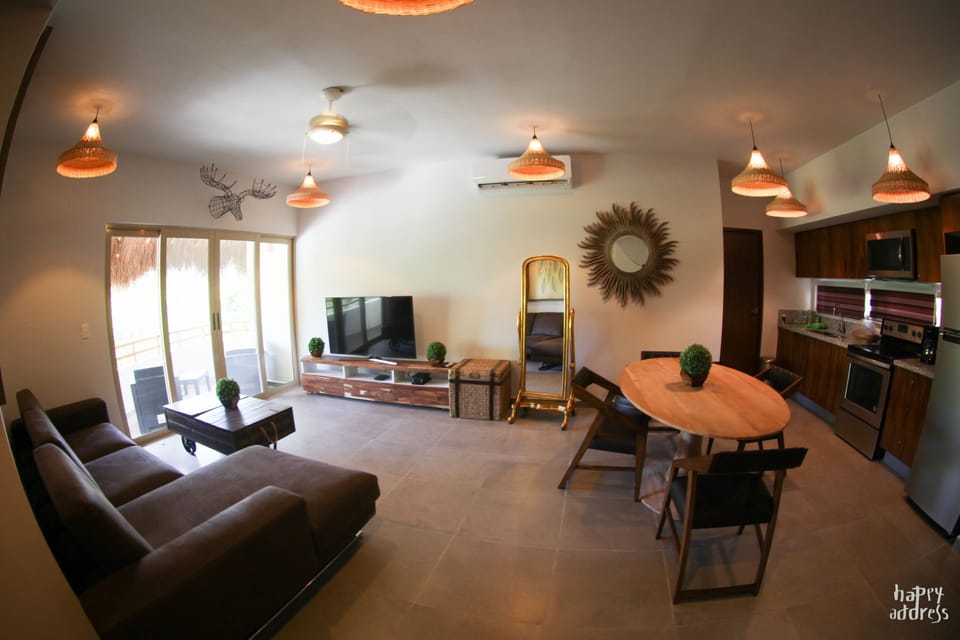 Apartment, 2 Bedrooms | Living area | Flat-screen TV