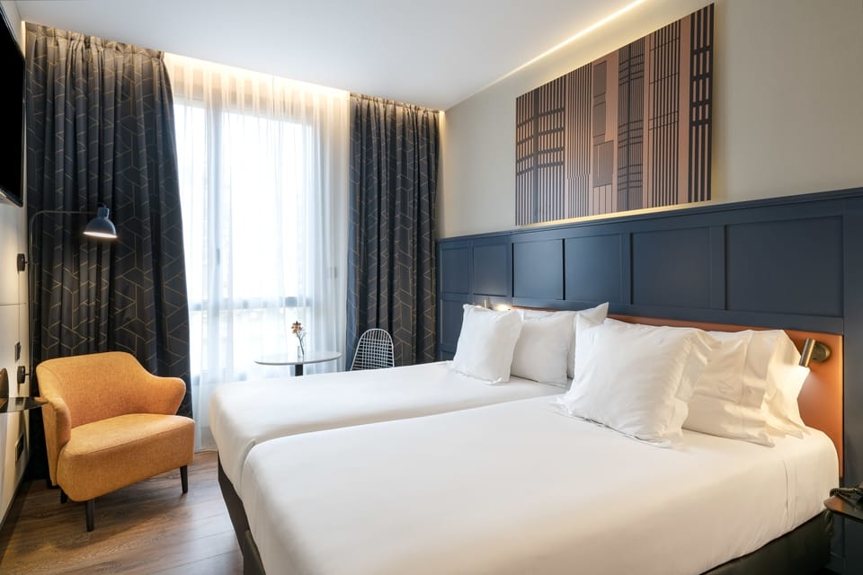 Double Room Single Use, River View | Premium bedding, down comforters, minibar, in-room safe