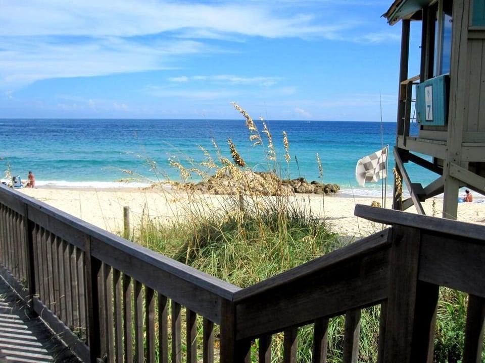 Beach boardwalk