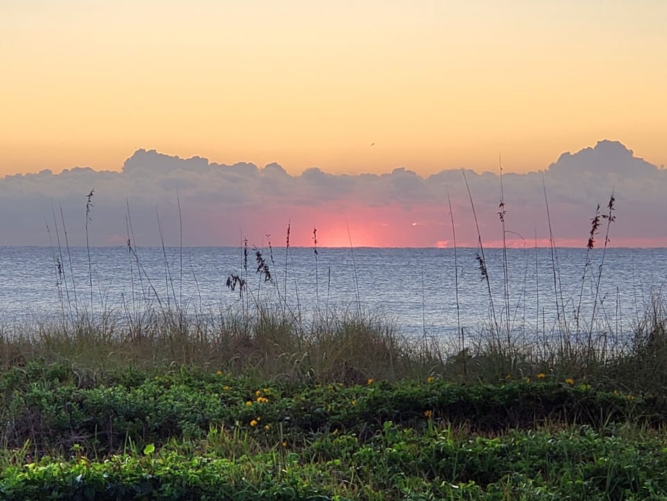 Wake up to this gorgeous sunrise 